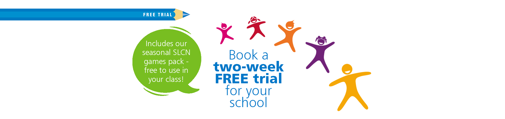 Book a Free Trial of our award winning speech and language support packages