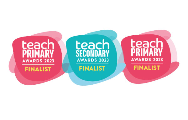 We are finalists in the Teach Primary and Teach Secondary Awards.