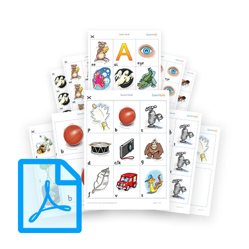 Sound and Vowel Cards Pack